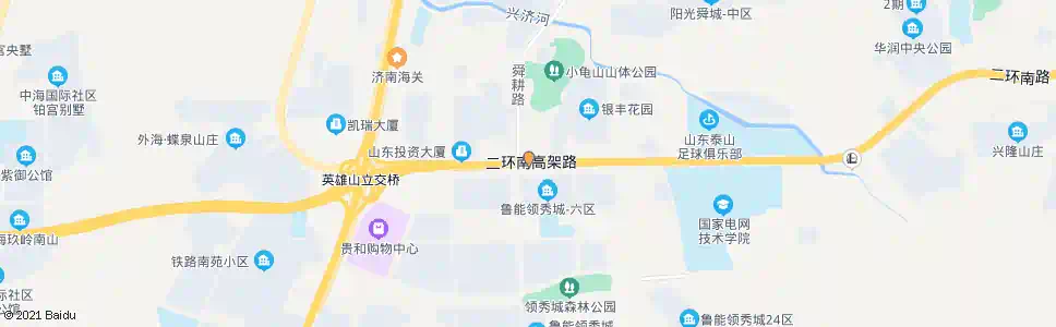 济南二环南路舜耕路_公交站地图_济南公交_妙搜公交查询2025