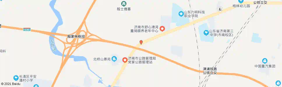济南罗而庄_公交站地图_济南公交_妙搜公交查询2025
