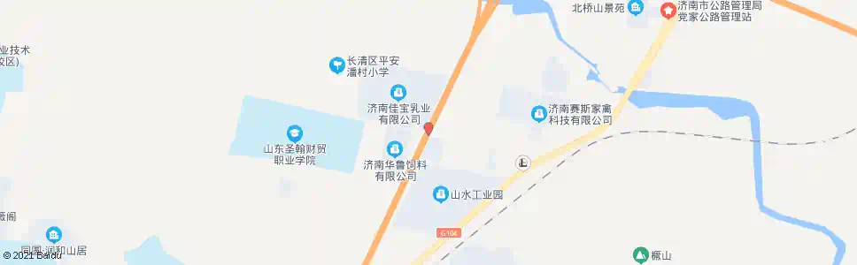 济南明发路口_公交站地图_济南公交_妙搜公交查询2025
