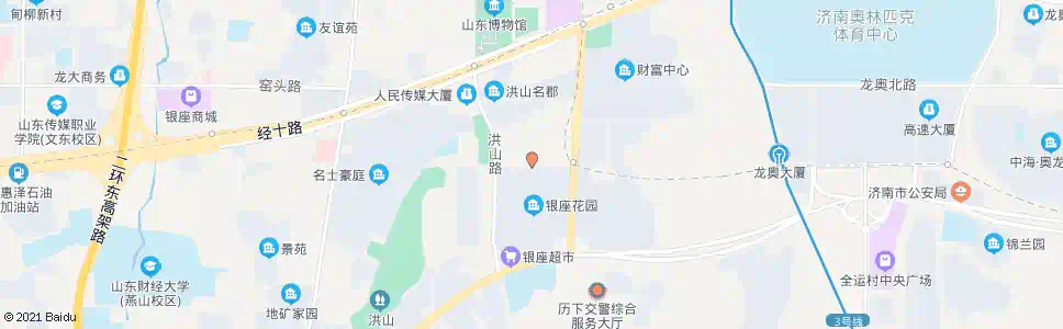 济南龙景苑_公交站地图_济南公交_妙搜公交查询2025