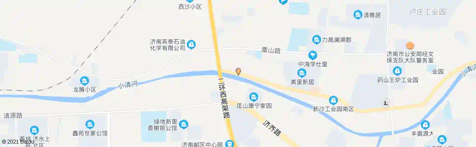 济南新沙小区西区_公交站地图_济南公交_妙搜公交查询2025