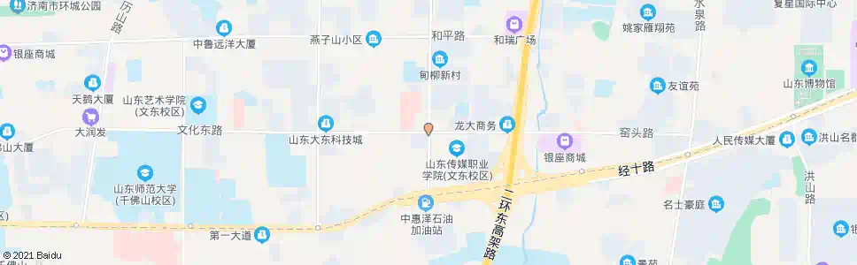 济南文化东路燕子山路_公交站地图_济南公交_妙搜公交查询2025