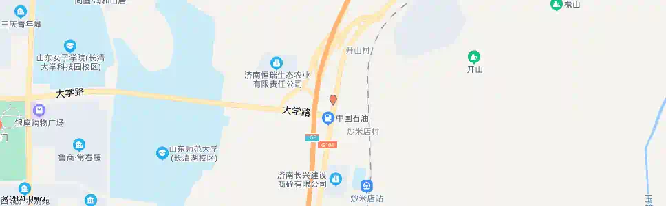 济南炒米店_公交站地图_济南公交_妙搜公交查询2025