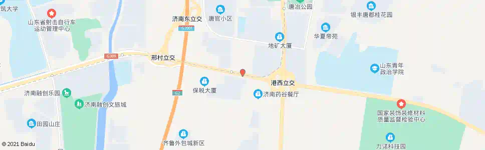 济南邢村_公交站地图_济南公交_妙搜公交查询2025