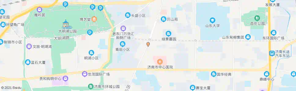 济南美得乐大酒店_公交站地图_济南公交_妙搜公交查询2025