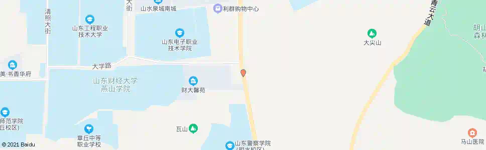 济南宾谷街东口_公交站地图_济南公交_妙搜公交查询2025