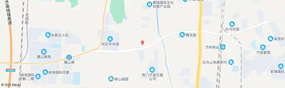 济南克朗山东路刘长山路_公交站地图_济南公交_妙搜公交查询2025