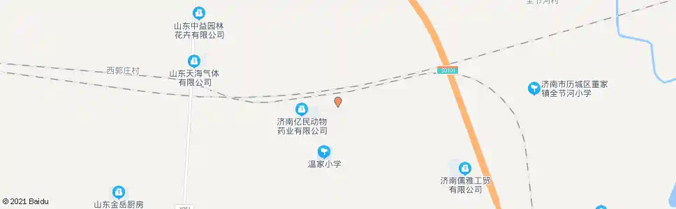 济南温家_公交站地图_济南公交_妙搜公交查询2025
