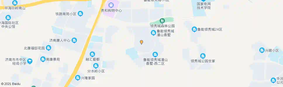 济南领秀城商业街_公交站地图_济南公交_妙搜公交查询2025
