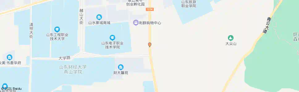 济南白泉广场_公交站地图_济南公交_妙搜公交查询2025