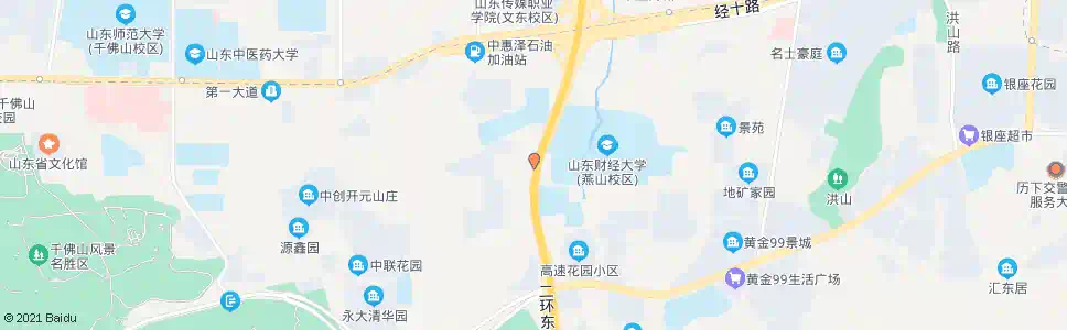 济南山财大燕山校区_公交站地图_济南公交_妙搜公交查询2025