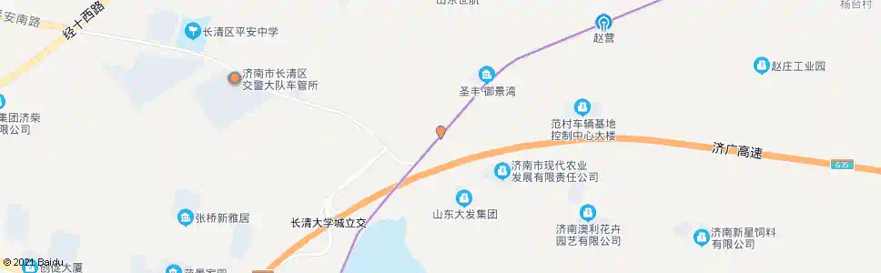 济南百王村_公交站地图_济南公交_妙搜公交查询2025