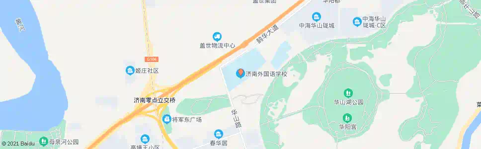 济南外国语学校_公交站地图_济南公交_妙搜公交查询2025