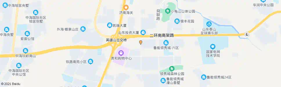 济南领秀城A街区_公交站地图_济南公交_妙搜公交查询2025