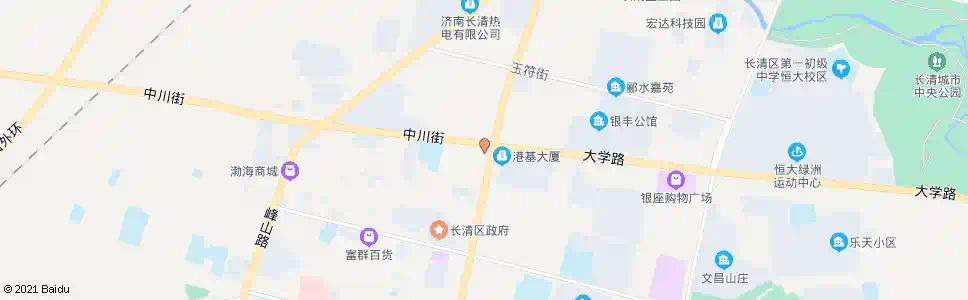 济南国泰大厦_公交站地图_济南公交_妙搜公交查询2025