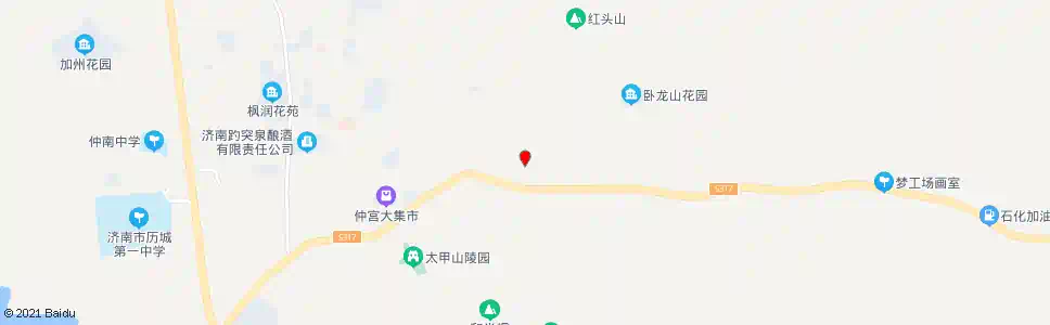 济南东郭而庄_公交站地图_济南公交_妙搜公交查询2025