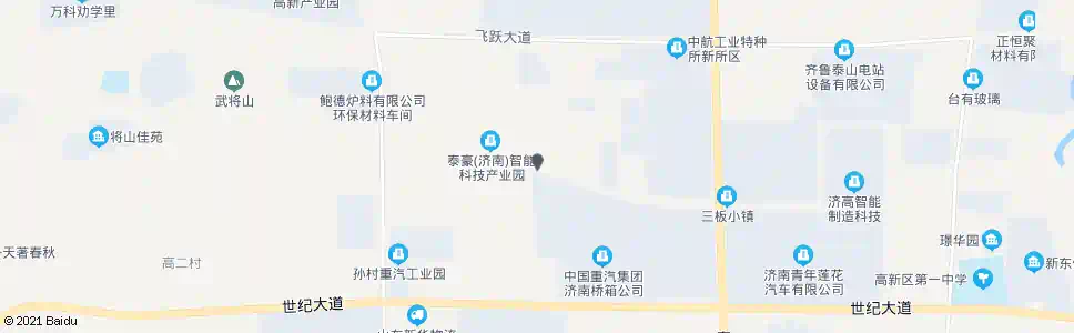 济南科远路西段_公交站地图_济南公交_妙搜公交查询2025