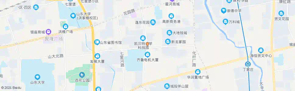 济南华信路_公交站地图_济南公交_妙搜公交查询2025