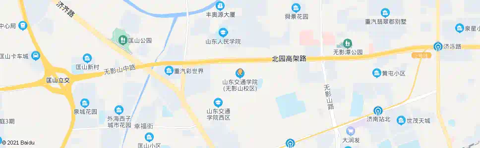 济南山东交通学院_公交站地图_济南公交_妙搜公交查询2025