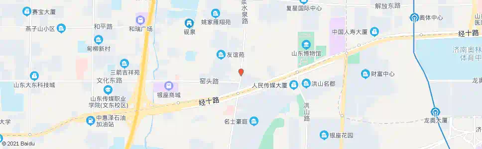 济南浆水泉路南口_公交站地图_济南公交_妙搜公交查询2025