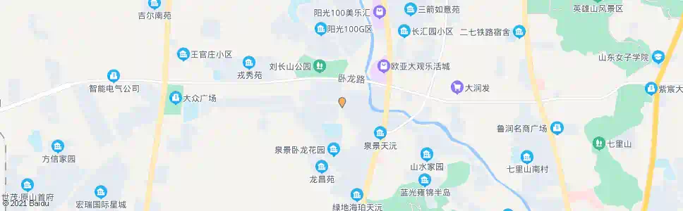 济南郎茂山路南口_公交站地图_济南公交_妙搜公交查询2025