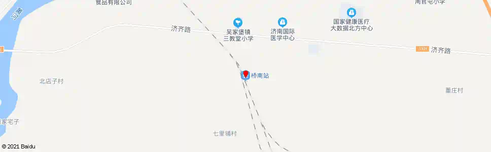 济南桥南_公交站地图_济南公交_妙搜公交查询2025