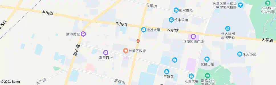 济南天辰路中段_公交站地图_济南公交_妙搜公交查询2025