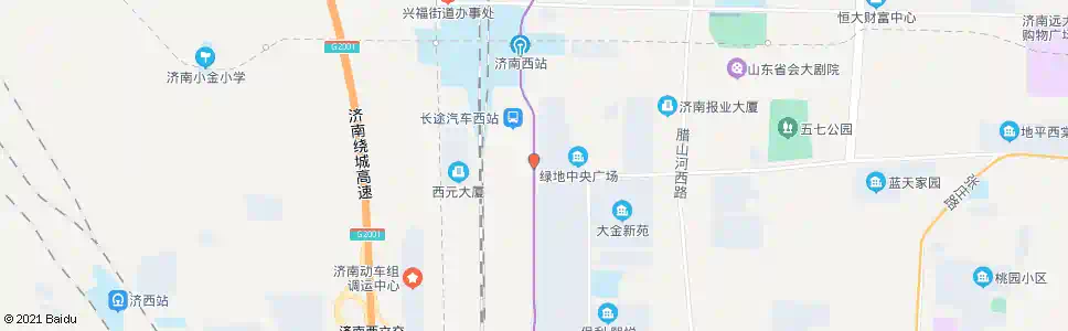 济南日照路齐鲁大道_公交站地图_济南公交_妙搜公交查询2025