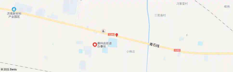 济南桑梓店镇政府东_公交站地图_济南公交_妙搜公交查询2025