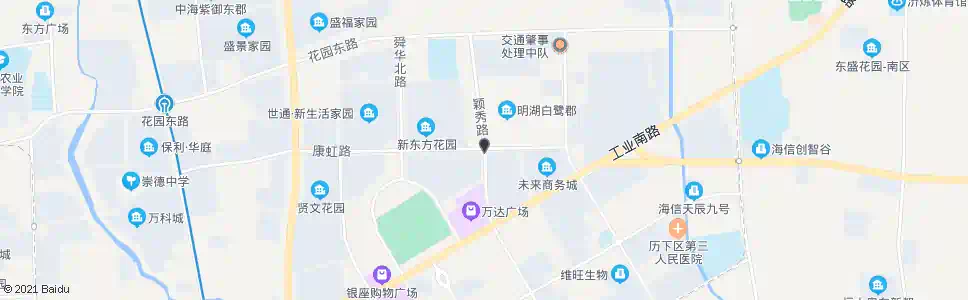 济南康虹路颖秀路_公交站地图_济南公交_妙搜公交查询2025