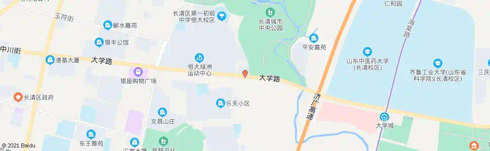 济南乐天小区_公交站地图_济南公交_妙搜公交查询2025