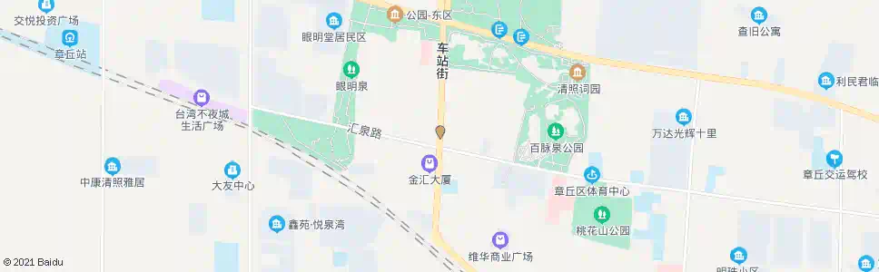 济南百货大楼_公交站地图_济南公交_妙搜公交查询2025