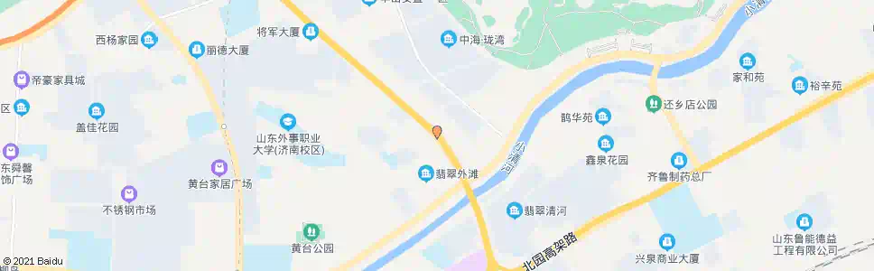 济南将军路荷花路_公交站地图_济南公交_妙搜公交查询2025