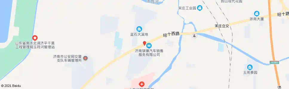 济南蓝石大溪地_公交站地图_济南公交_妙搜公交查询2025