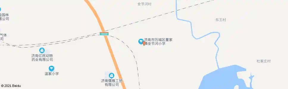 济南全节河_公交站地图_济南公交_妙搜公交查询2025