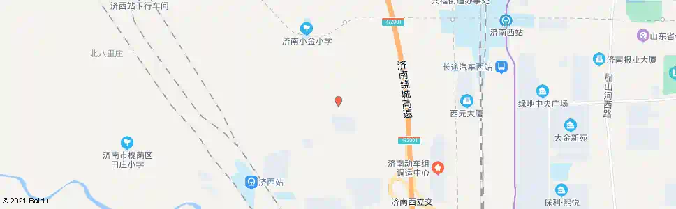 济南烟台路二环西路_公交站地图_济南公交_妙搜公交查询2025