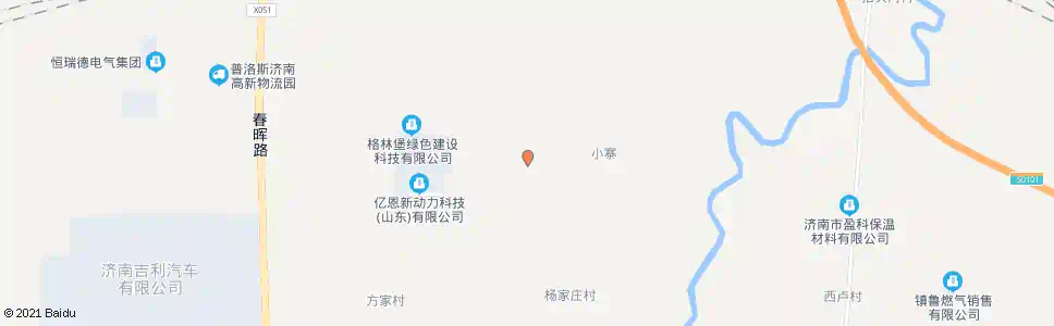 济南卢家寨_公交站地图_济南公交_妙搜公交查询2025