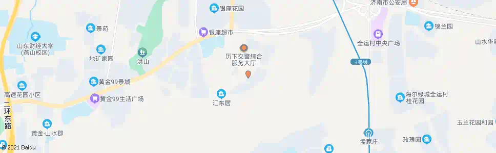 济南福地街_公交站地图_济南公交_妙搜公交查询2025
