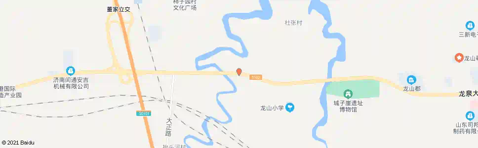 济南工业北路_公交站地图_济南公交_妙搜公交查询2025