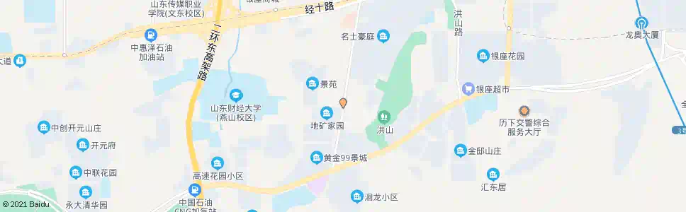 济南地矿家园_公交站地图_济南公交_妙搜公交查询2025