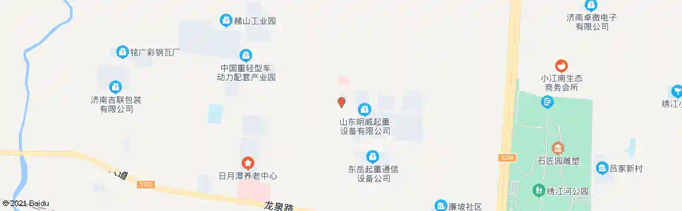 济南山阳东_公交站地图_济南公交_妙搜公交查询2025