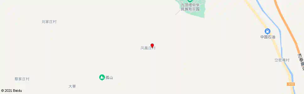 济南凤凰庄_公交站地图_济南公交_妙搜公交查询2025