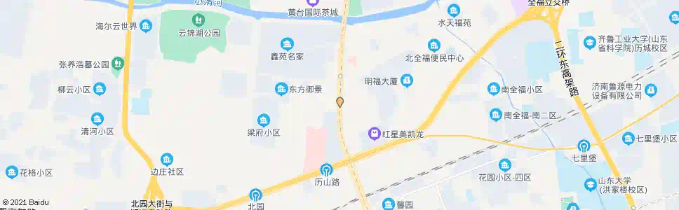 济南石桥小区_公交站地图_济南公交_妙搜公交查询2025