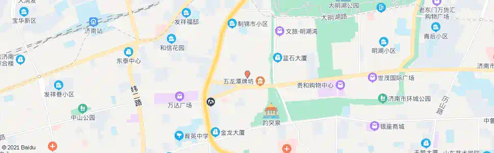 济南筐市街_公交站地图_济南公交_妙搜公交查询2025