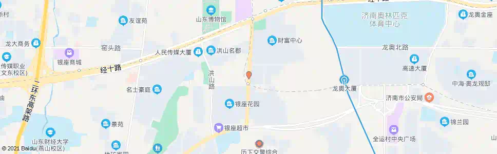 济南转山西路云驰路_公交站地图_济南公交_妙搜公交查询2025