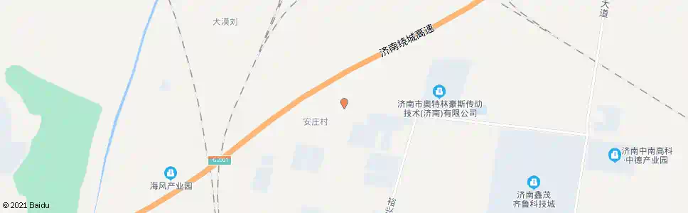 济南安庄村_公交站地图_济南公交_妙搜公交查询2025