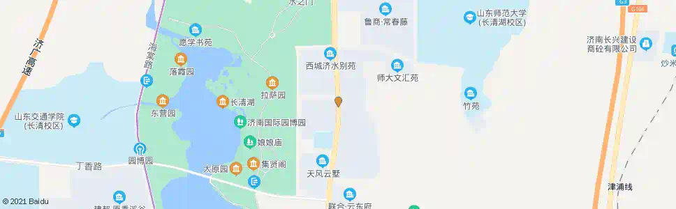 济南紫薇路文源路_公交站地图_济南公交_妙搜公交查询2025