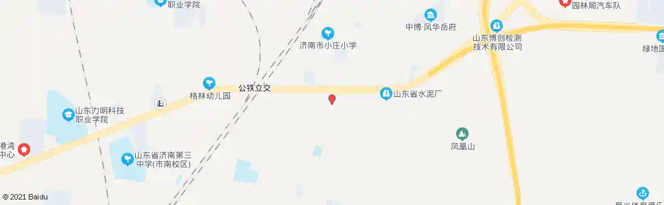 济南党东村中_公交站地图_济南公交_妙搜公交查询2025