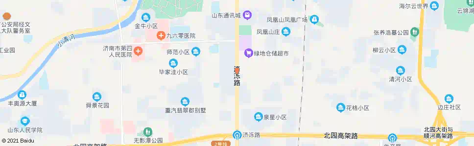 济南工人新村南村_公交站地图_济南公交_妙搜公交查询2025