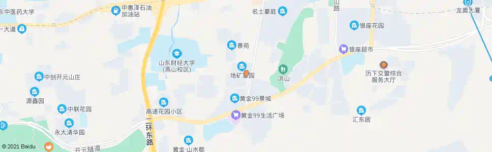 济南荆山路中段_公交站地图_济南公交_妙搜公交查询2025
